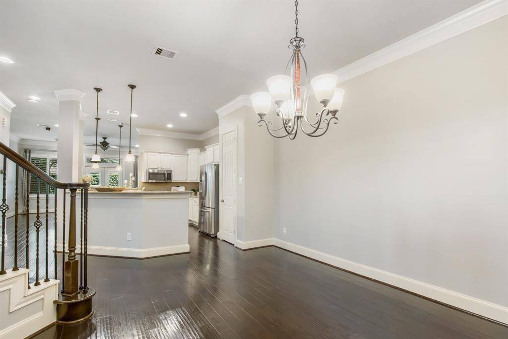 Dining room area