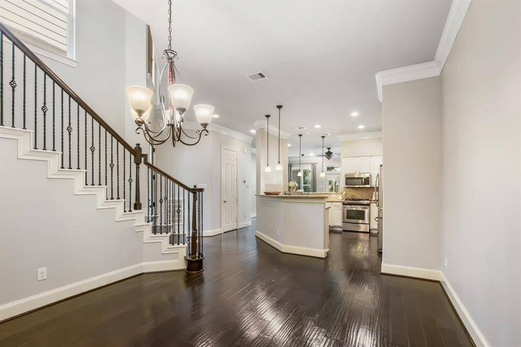 Stairways into the 2nd floor