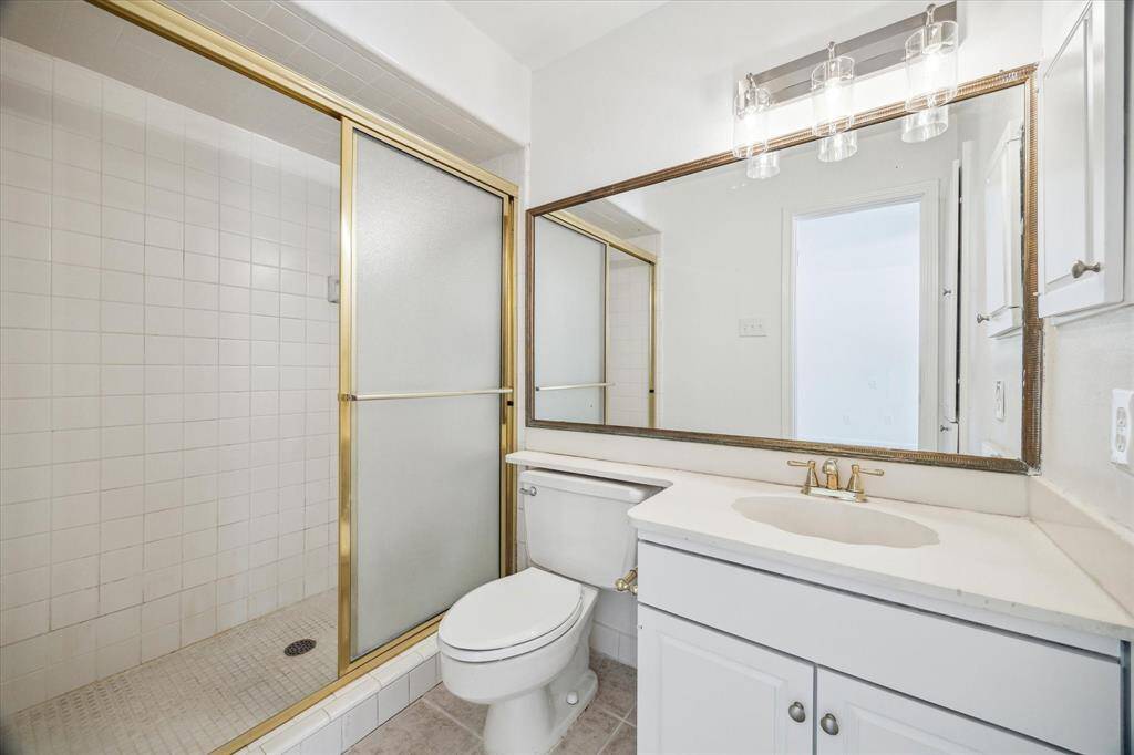 Second bathroom, located upstairs