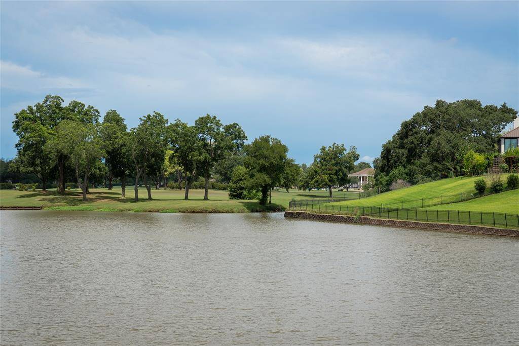 Neighborhood pond.