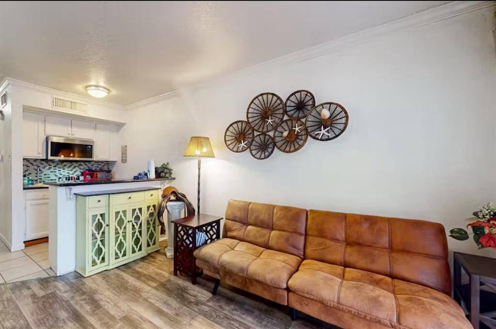 Dual Kitchen and Living space