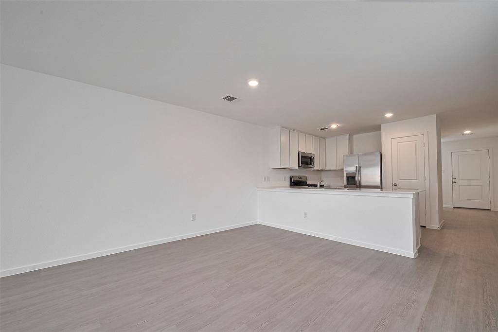 There is also space for a dinning table.