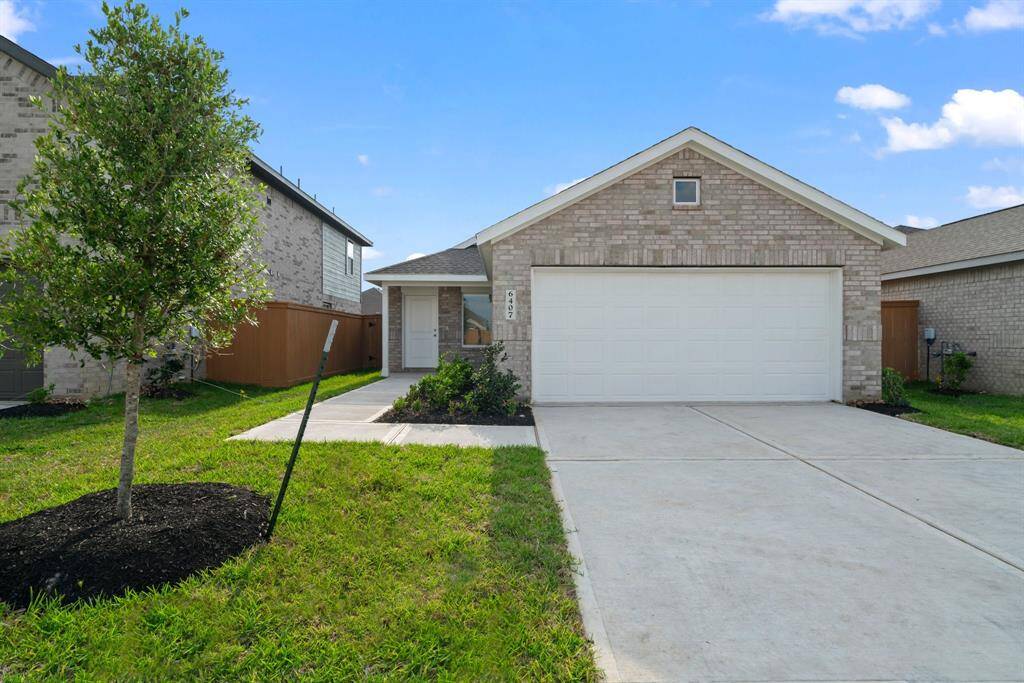 View of driveway.