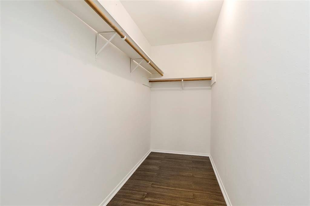 Primary closet
