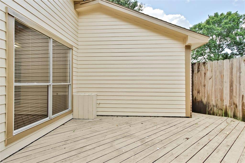 Patio off primary