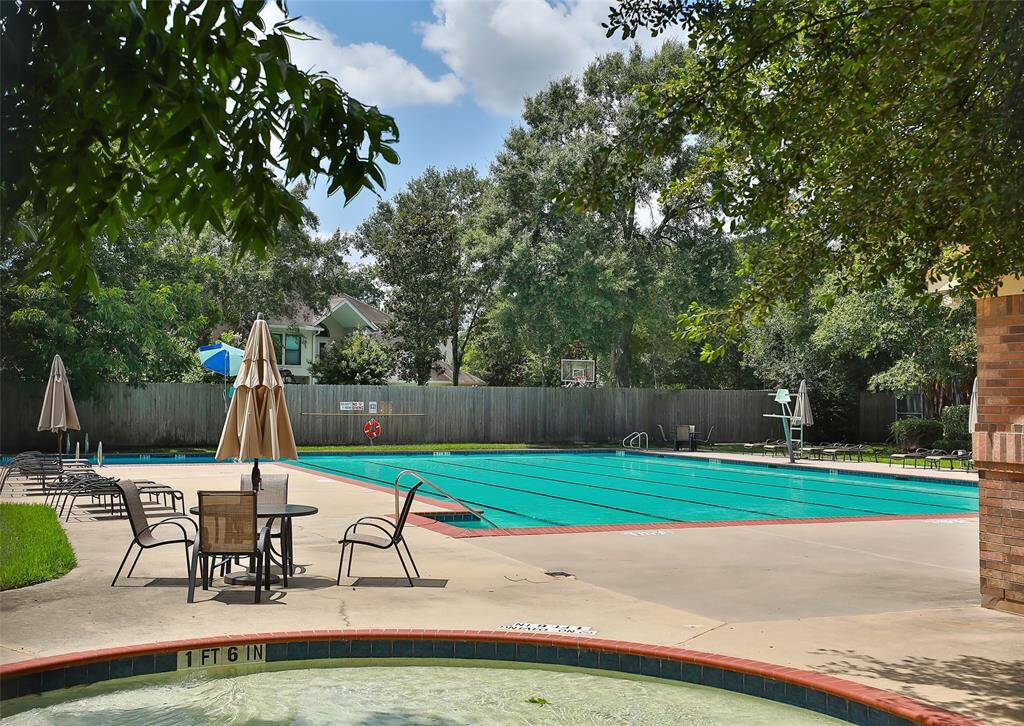 Neighborhood amenities also include a community pool and clubhouse and access to an organized summer swim team.