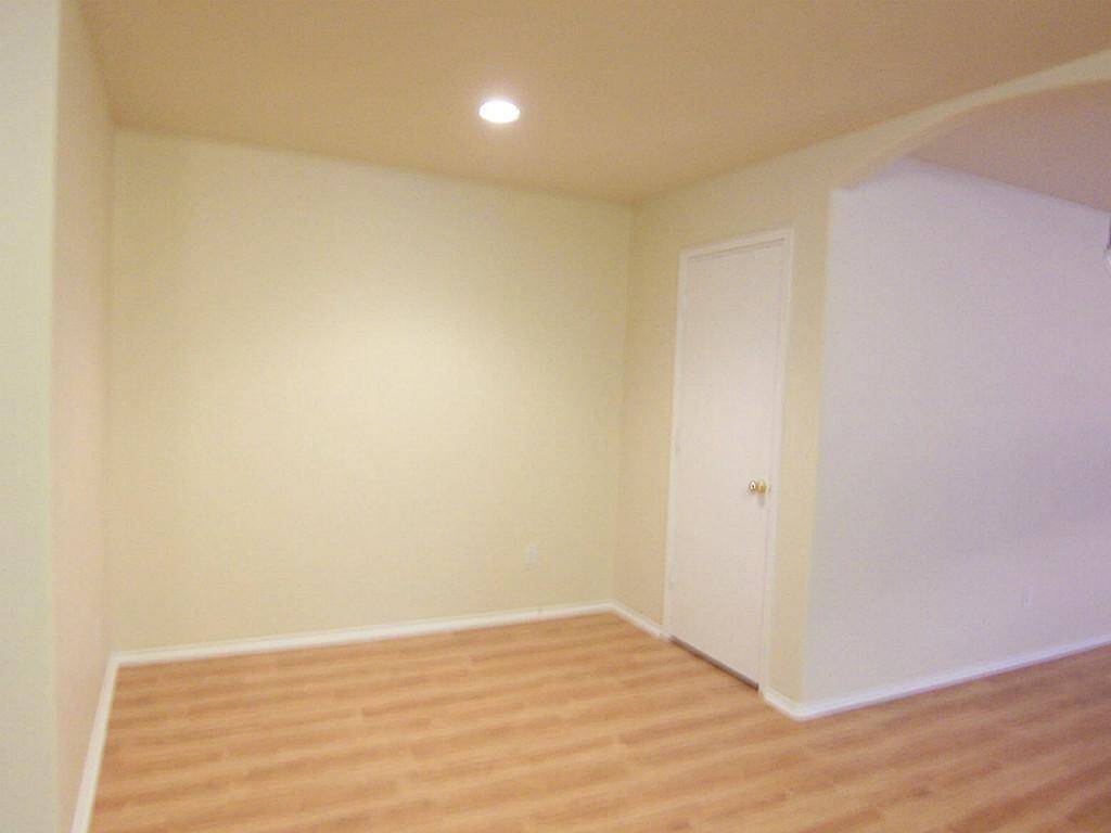 Breakfast Area with plank hardwood flooring.
