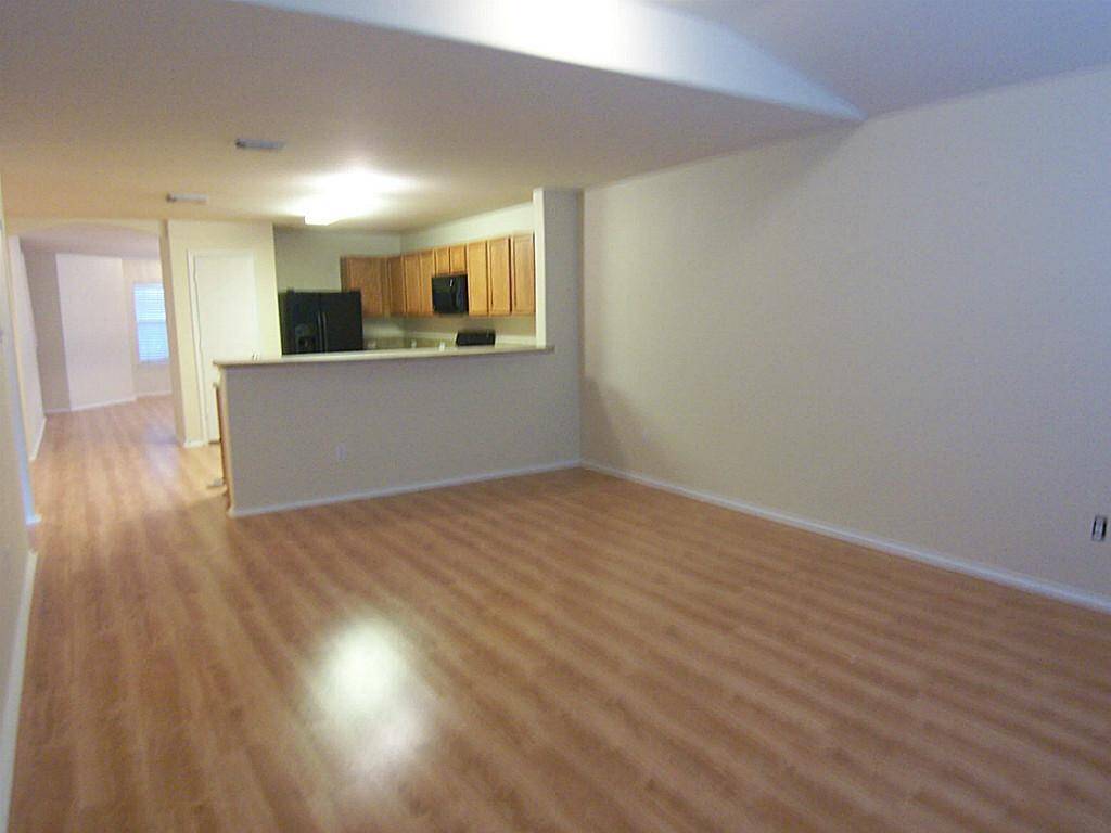 View from Living Area to Kitchen.