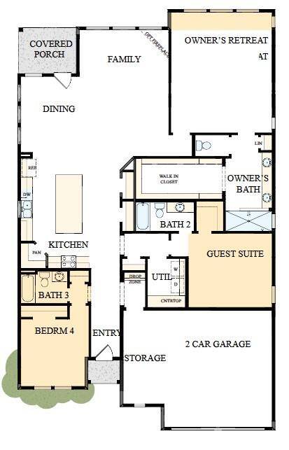 The success of a floor plan is the way you can move through it…You’ll be amazed at how well this home lives…We call it traffic patterns.