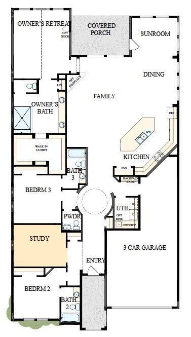 The success of a floor plan is the way you can move through it…You’ll be amazed at how well this home lives…We call it traffic patterns.