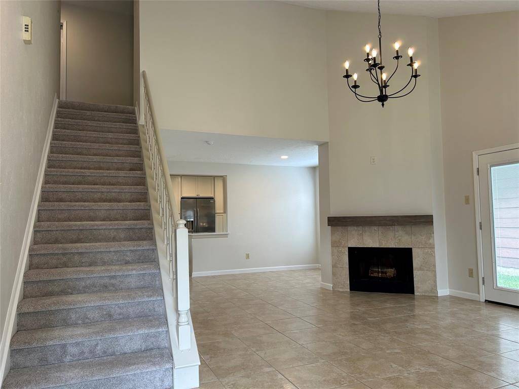 Very warm and welcoming entry