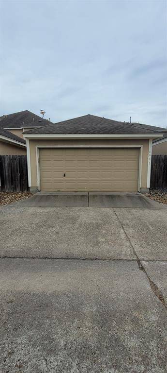 Two car garage