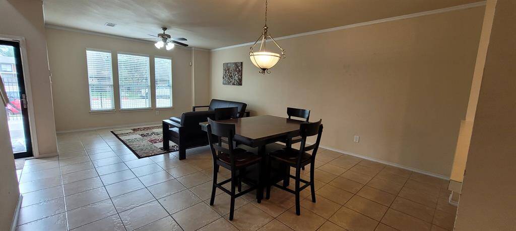 Dining room. living room