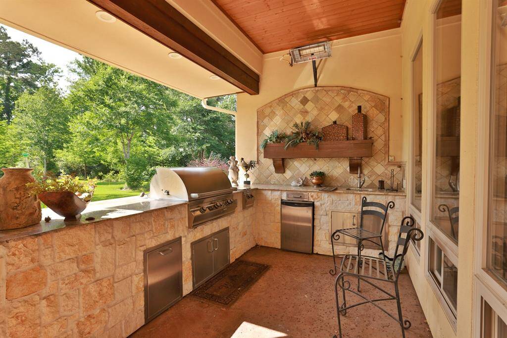 Enjoy the luxurious tropical pool with serene golf course views.