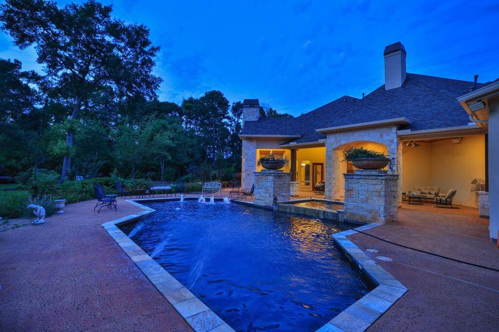 Relax and entertain in style with a spacious pool and ample outdoor space for your furniture.