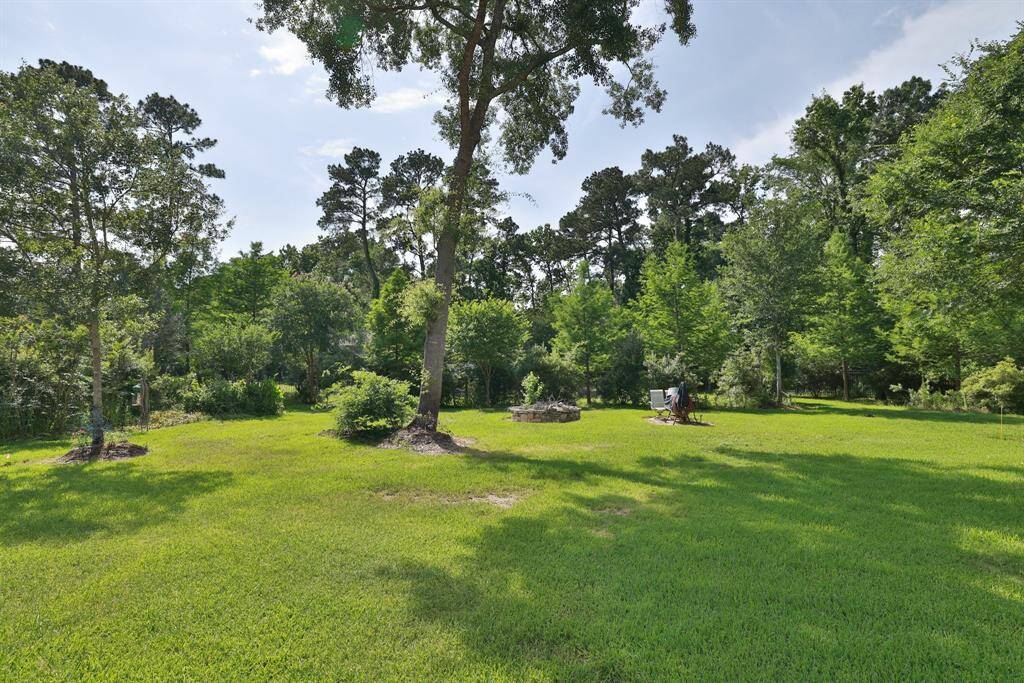 Another view of the backyard.