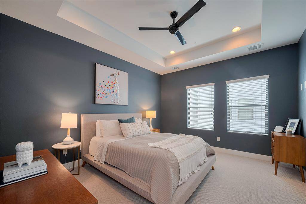 View of the open concept second floor.