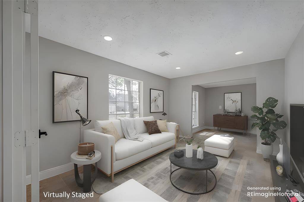 Formal living and dining rooms could be office space, pool table, play room, your choice.