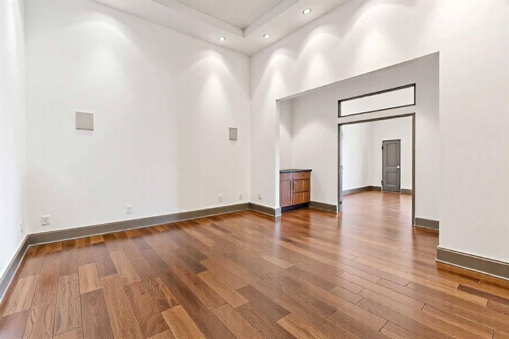 Primary Bedroom with 20 Foot Ceilings