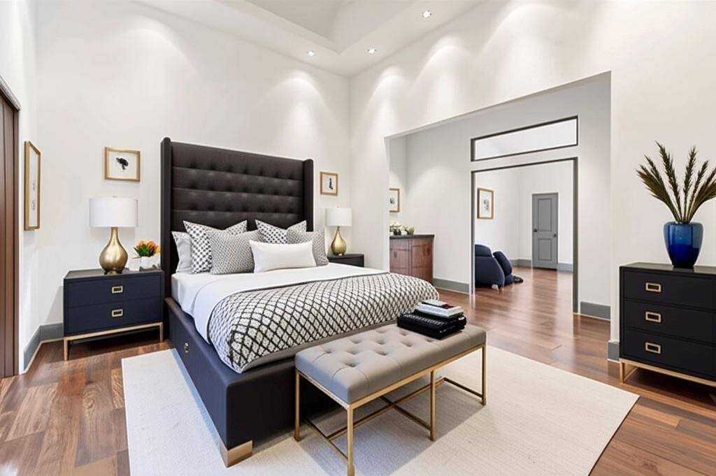 Virtually Staged - Primary Bedroom