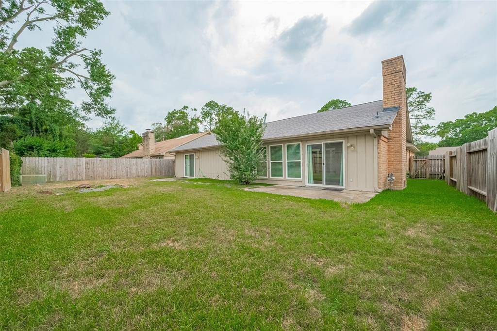 Great backyard easy to maintain