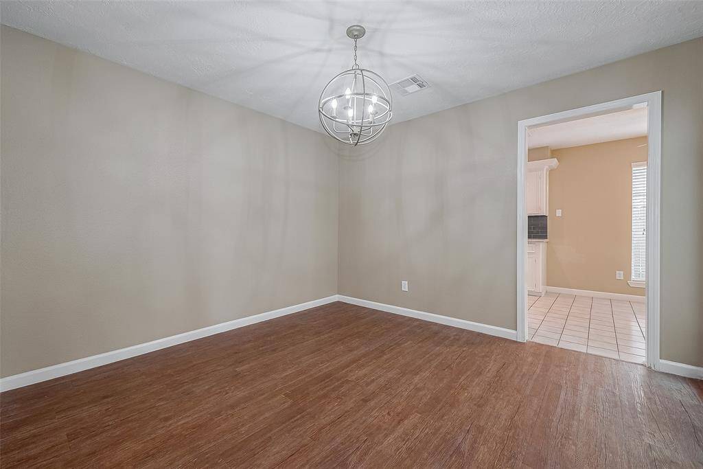 Formal dining area