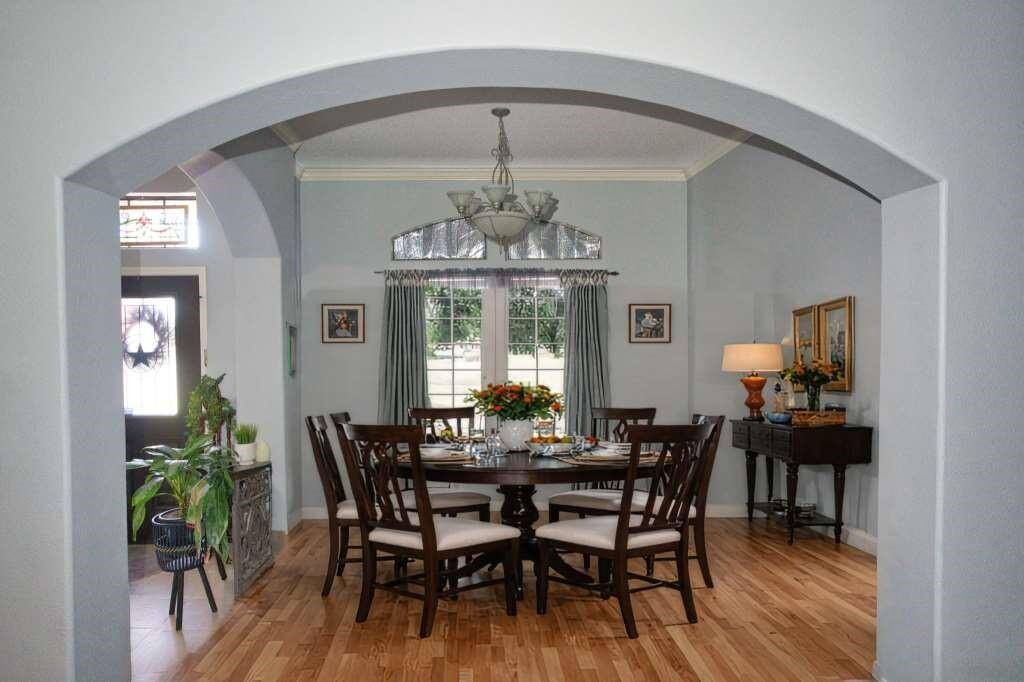 Formal Dining Room Virtually Staged