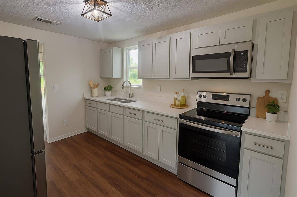 kitchen virtually staged