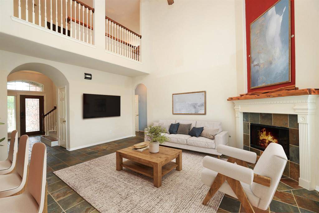 Two story windows for those who love natural light