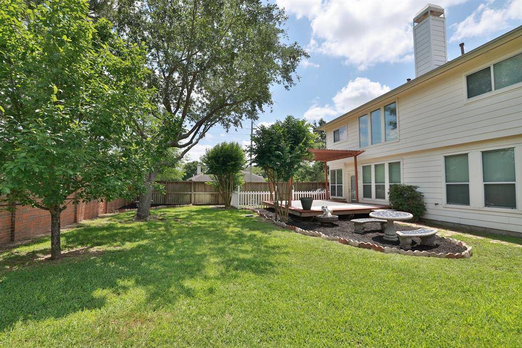 Two fenced areas in backyard that can be closed off for pets. Shed for extra storage.