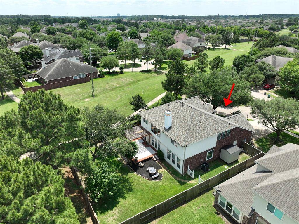 Why pay for your own pool when you can have this! Pool and lazy river, covered seating areas and playground.