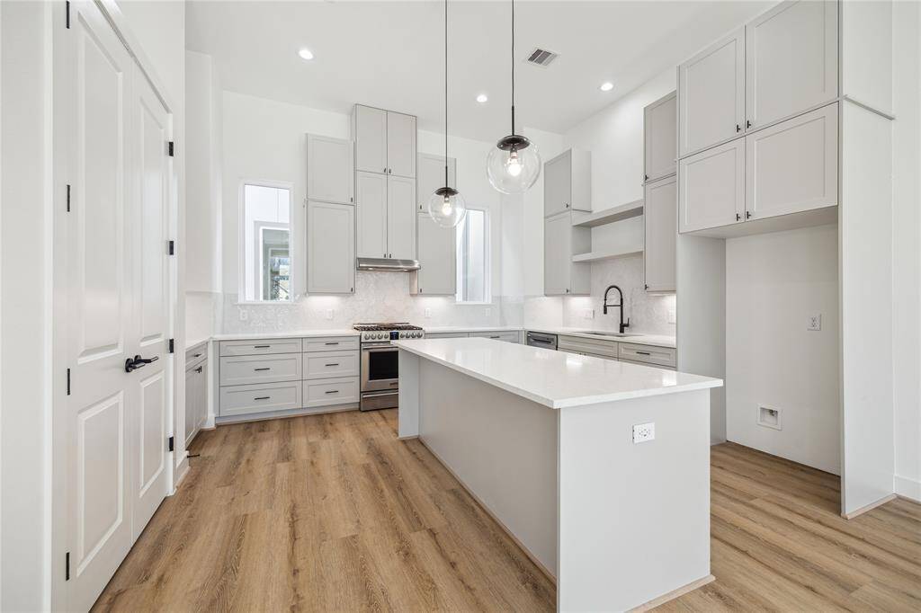 Each home has unique elevated finishes