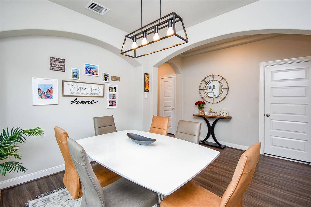 Private or open enough, this beautiful formal dining area is at your service.