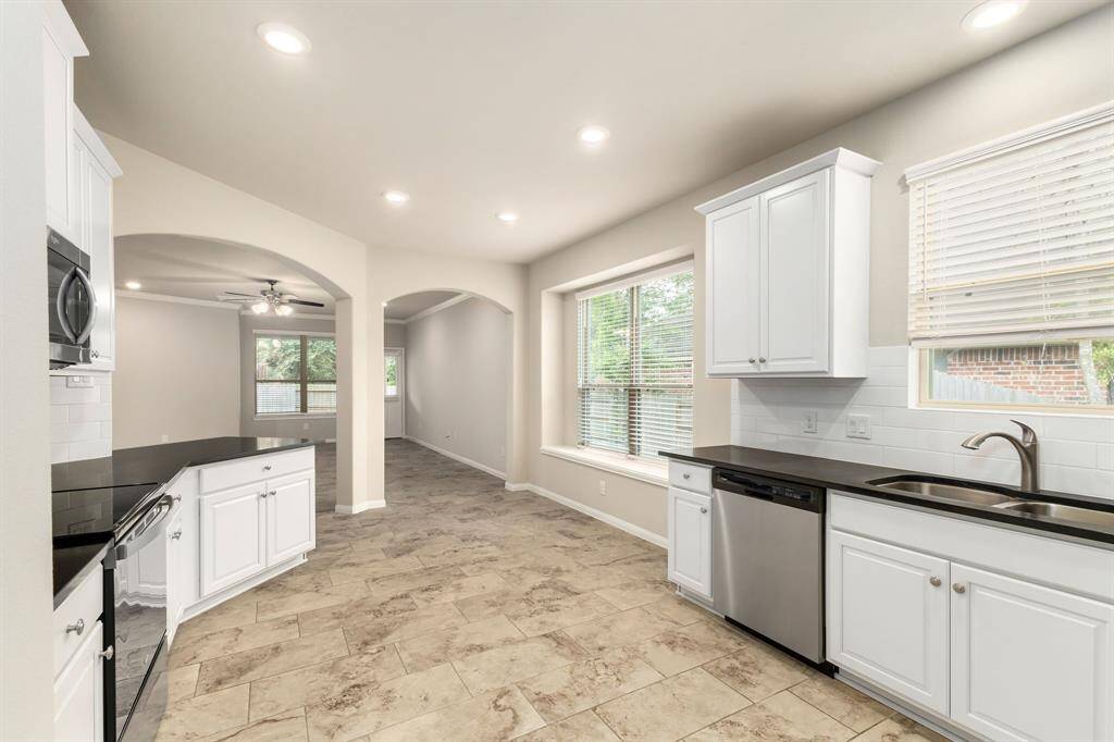 Open concept kitchen