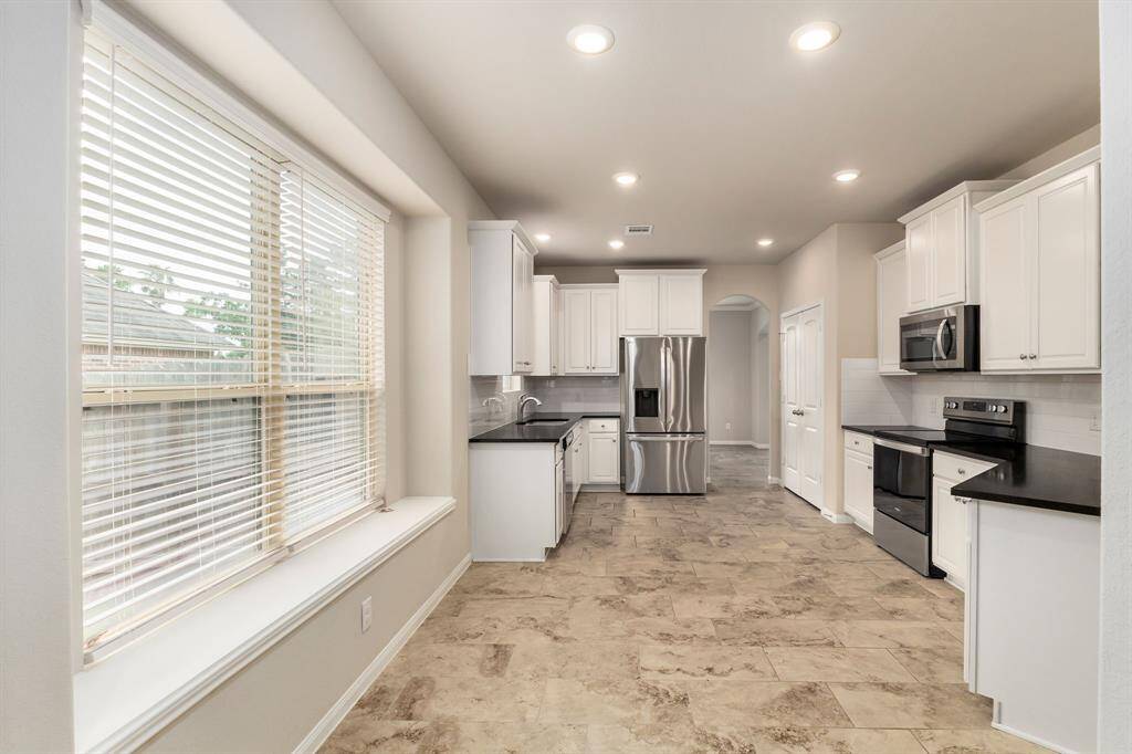 Large open kitchen