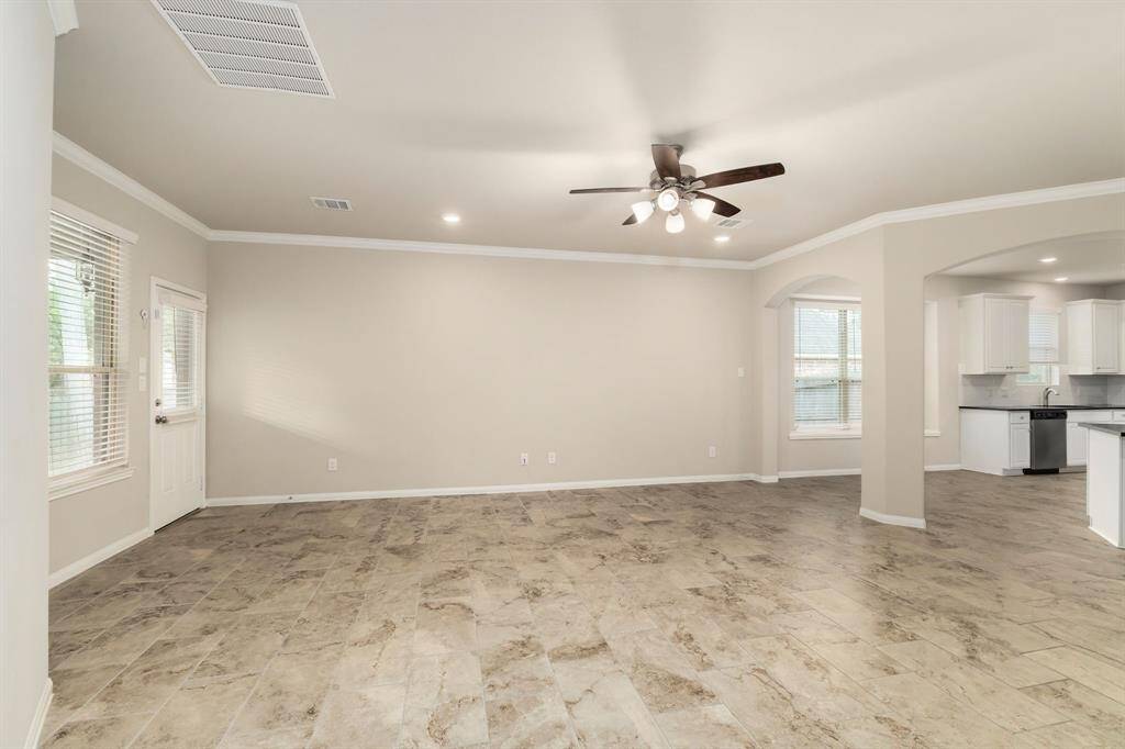 Crown molding throughout