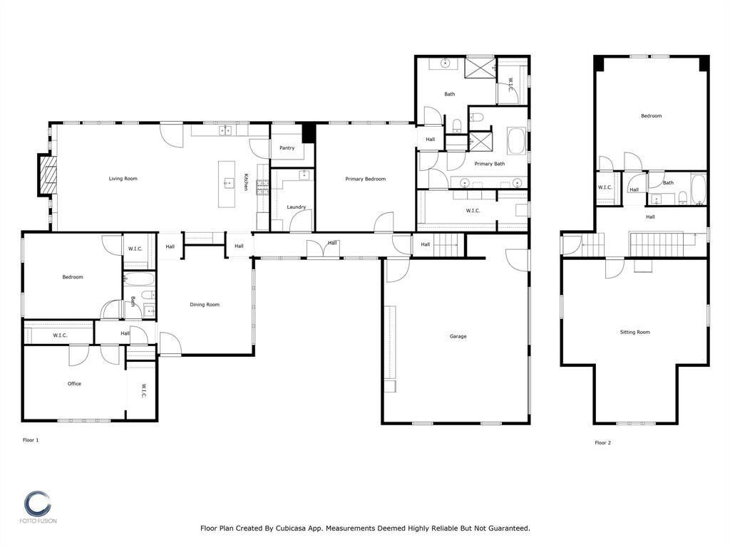 1st & 2nd Floor Floorplans