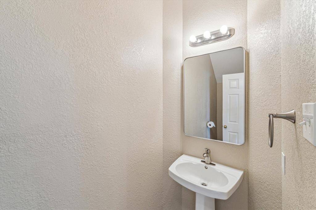 Half bath.