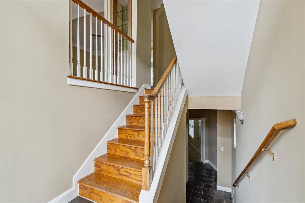 Entryway off the front door with coat closet and space to welcome guests.