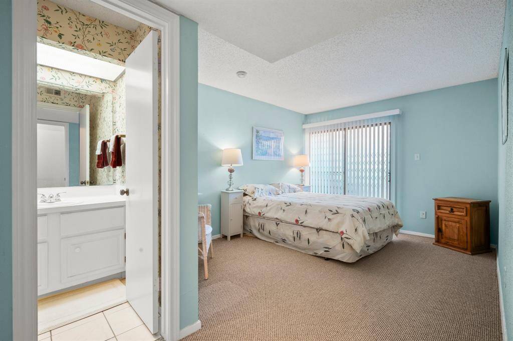 Bedroom and full private Bath on Level 1