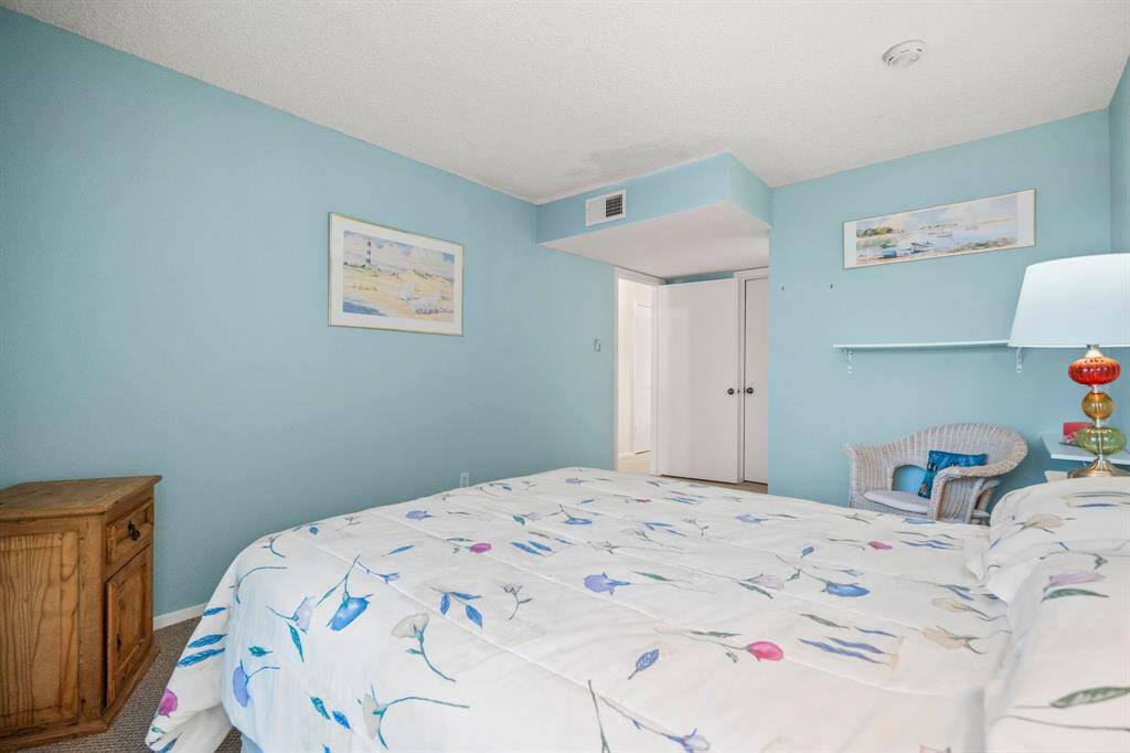 Bedroom facing hallway and ensuite Bath
