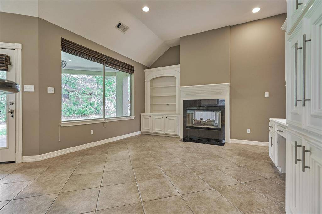 The breakfast area enjoys a large picture window allowing tons of natural light.