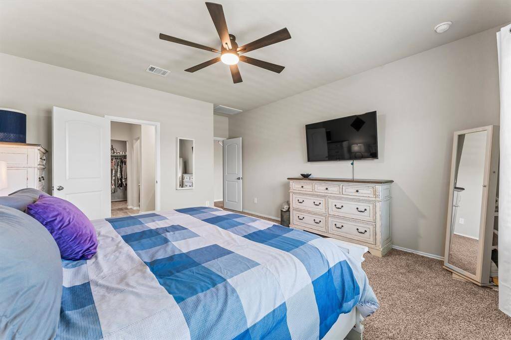 Primary bedroom located downstairs.