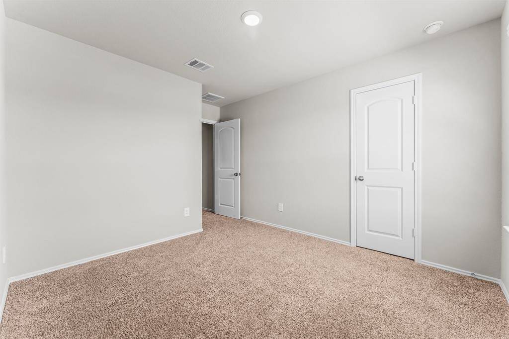 Bedroom #4 has a large closet.