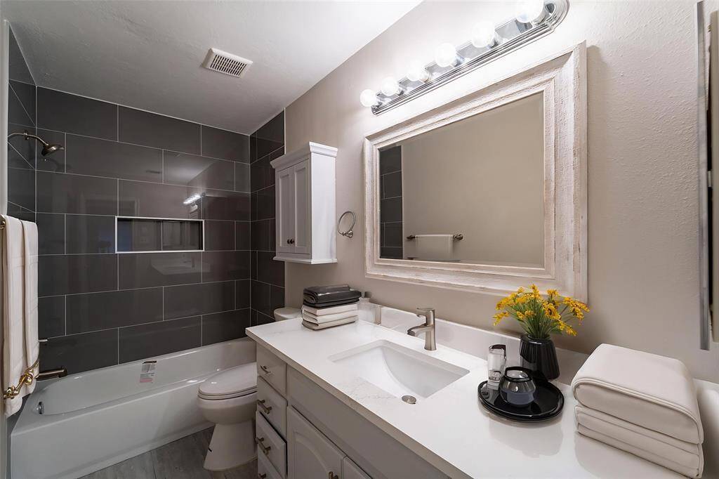 Sleek, modern bathrooms with stylish upgrades.