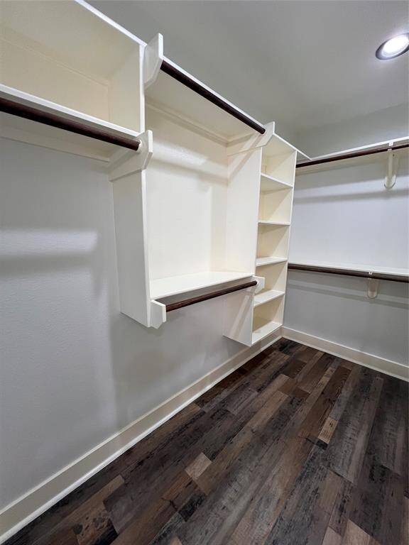 Walk in closet and 2nd closet in primary bedroom