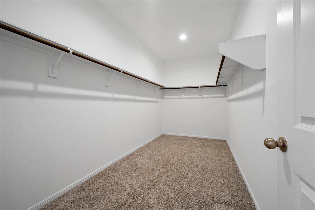 Primary closet.