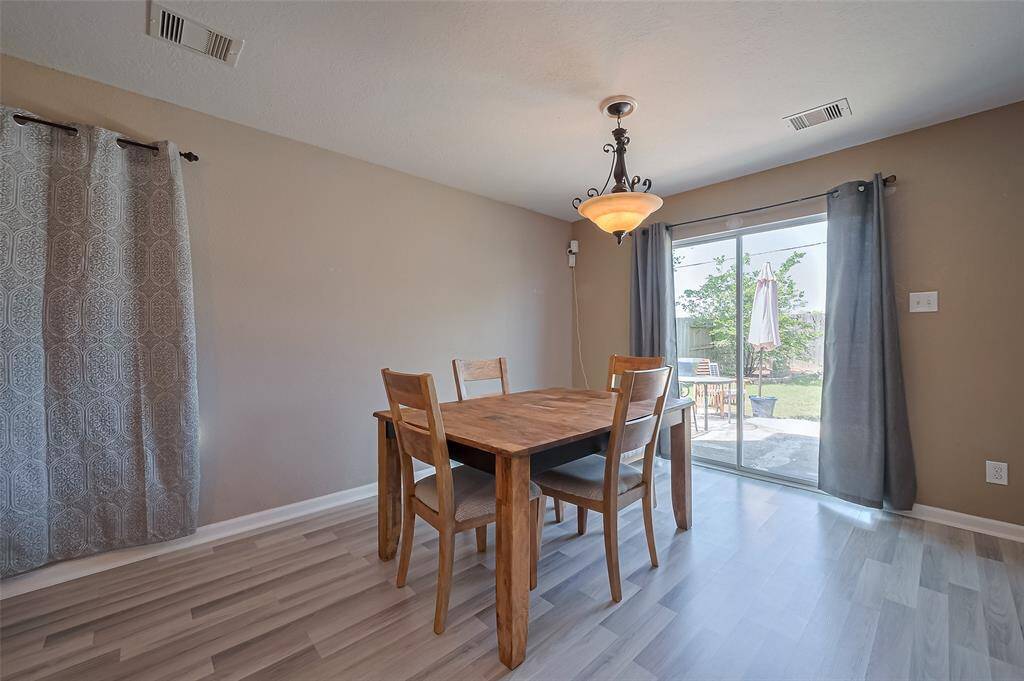 Dining area