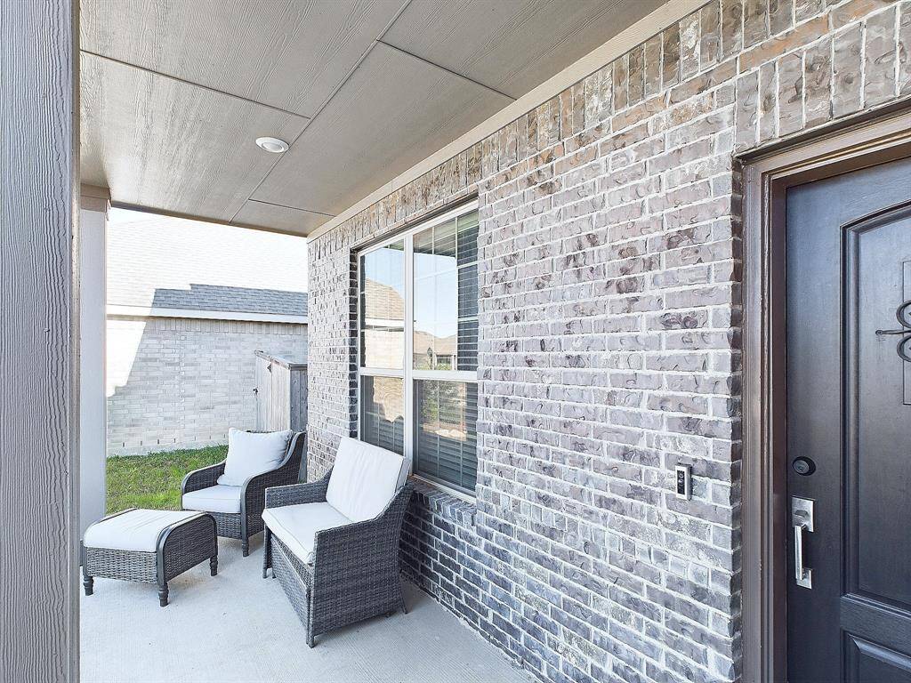Enjoy sunsets from the porch.
