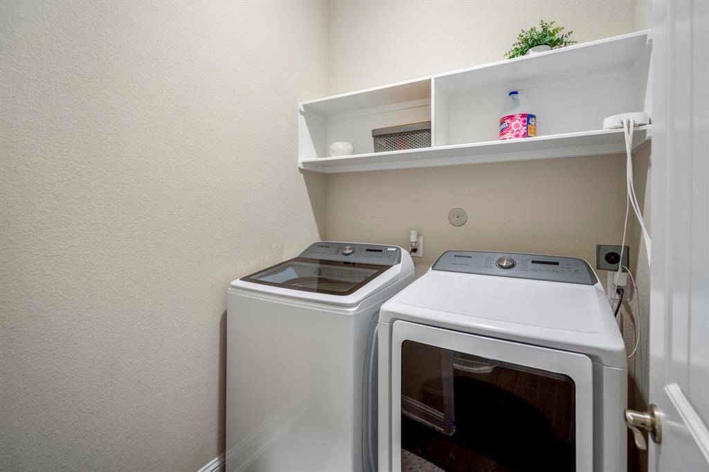 utility room.